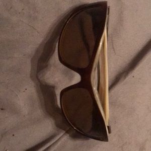 Brown Oakley sunglasses